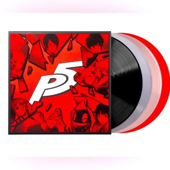 Persona 5 - Shoji Meguro, Atlus Sound Team ‎–Vinyl Soundtrack: Essential Edition - Picture 13 of 15